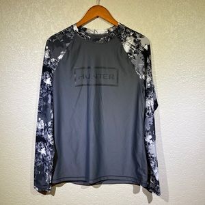 Long Sleeve Rash Guard Camo Shirt